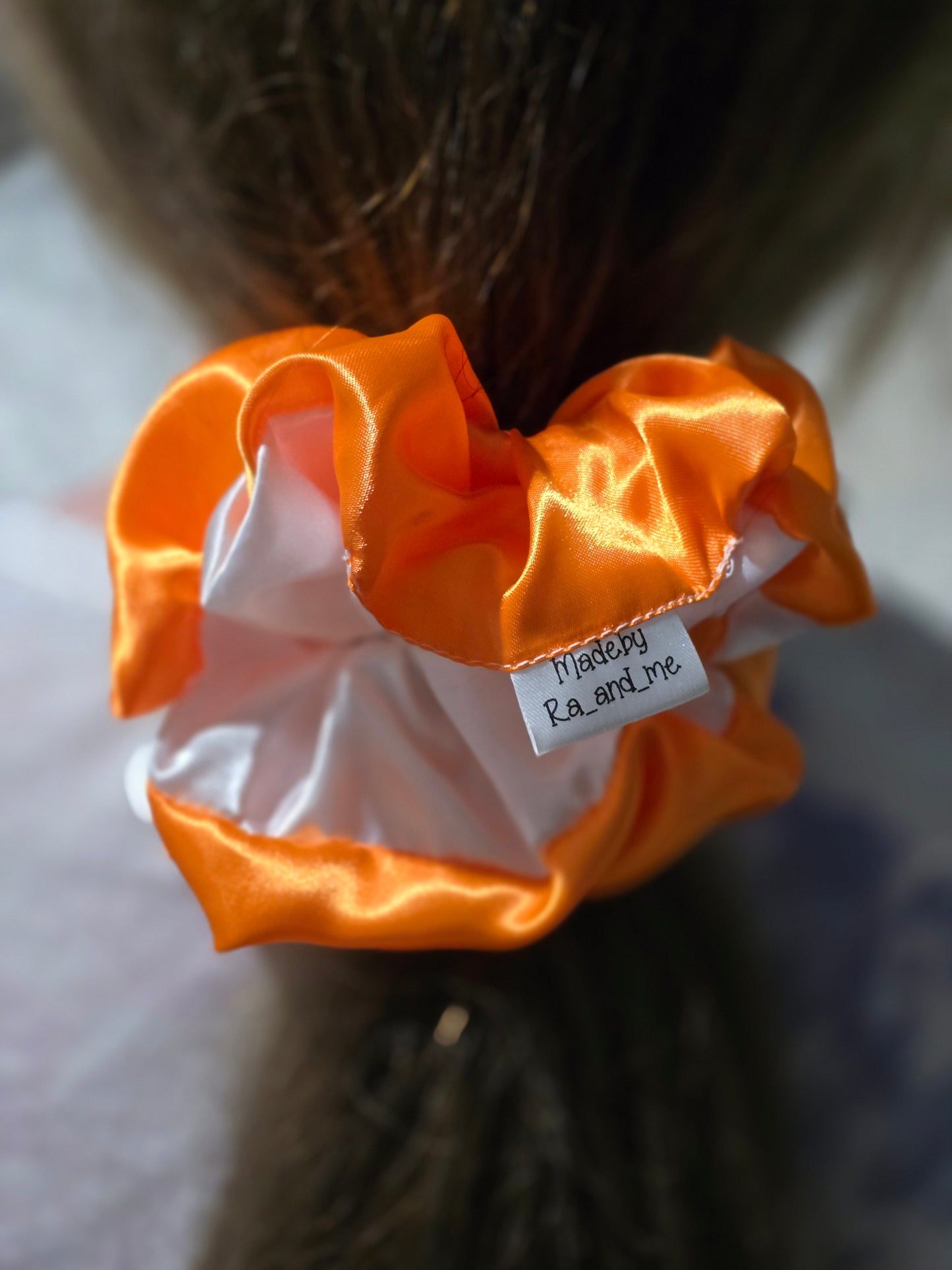 fancy scrunchies double sided colours