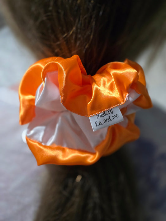 fancy scrunchies double sided colours