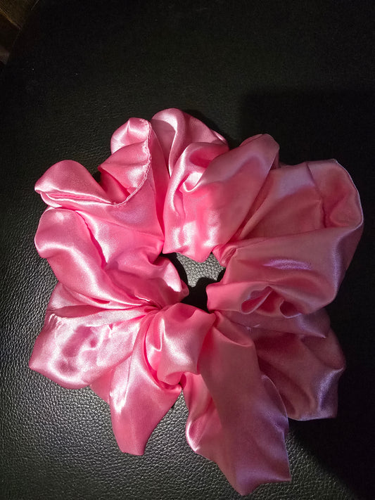 Handmade Satin Scrunchie – Gentle on Hair, Reduces Breakage