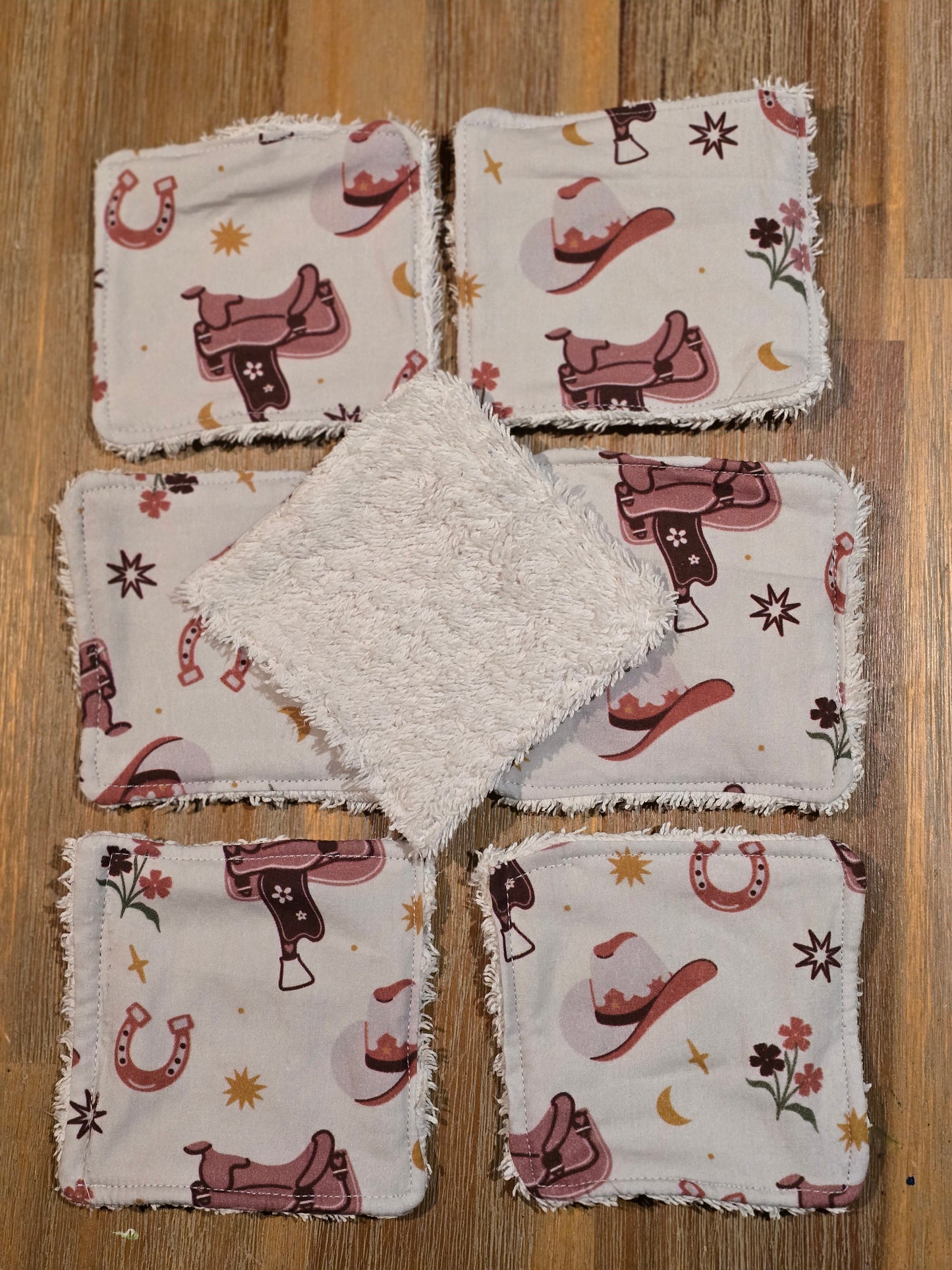 Washable face scrubbies
