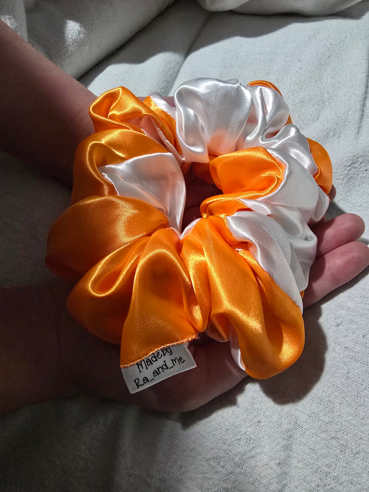 fancy scrunchies double sided colours