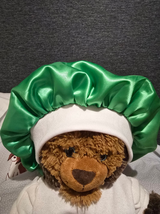Satin sleep bonnet