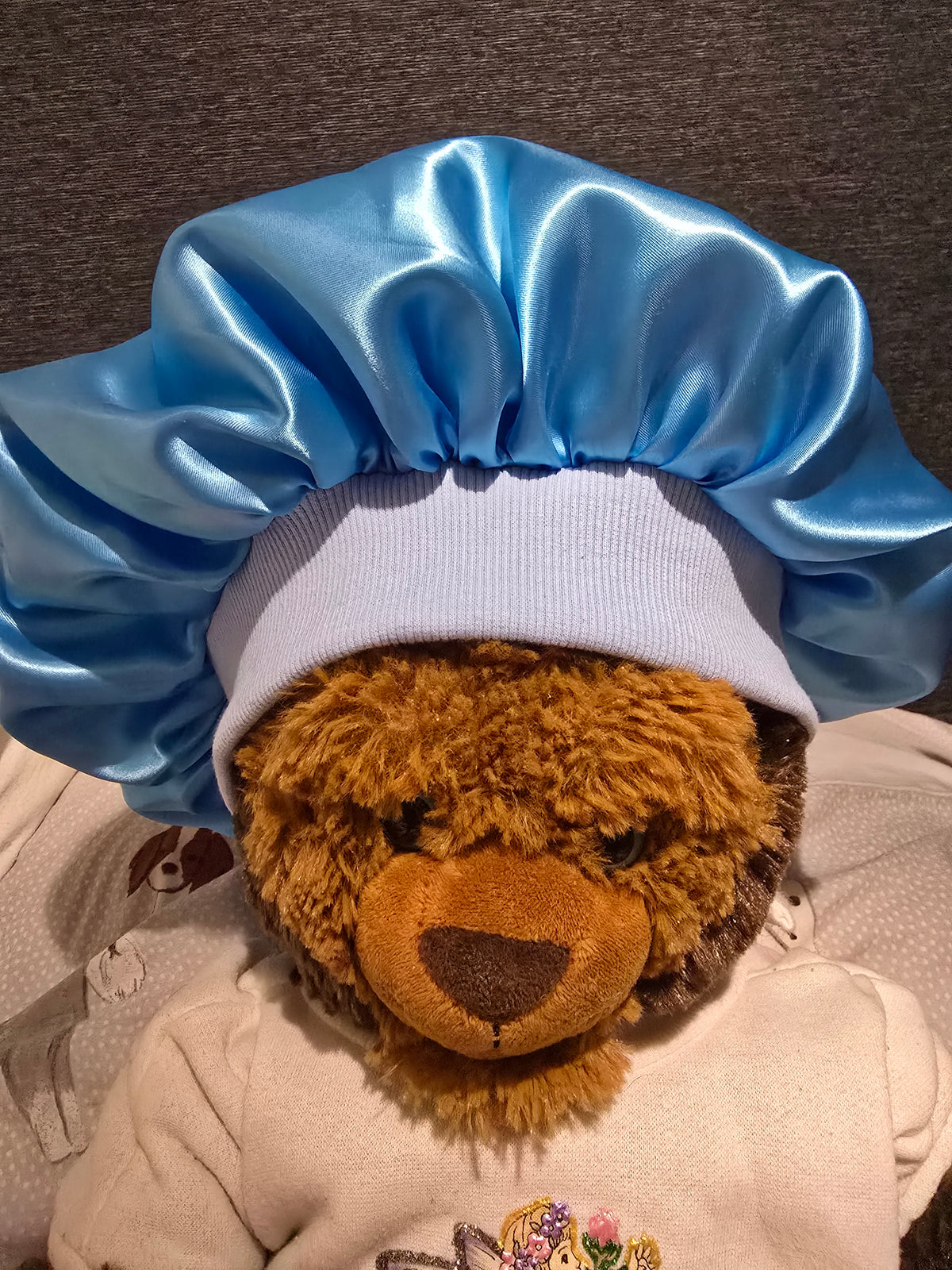 Satin sleep bonnet
