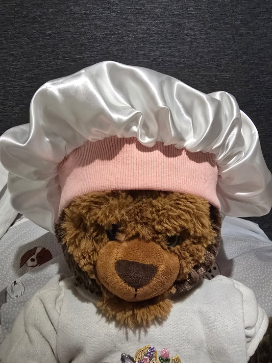 Satin sleep bonnet